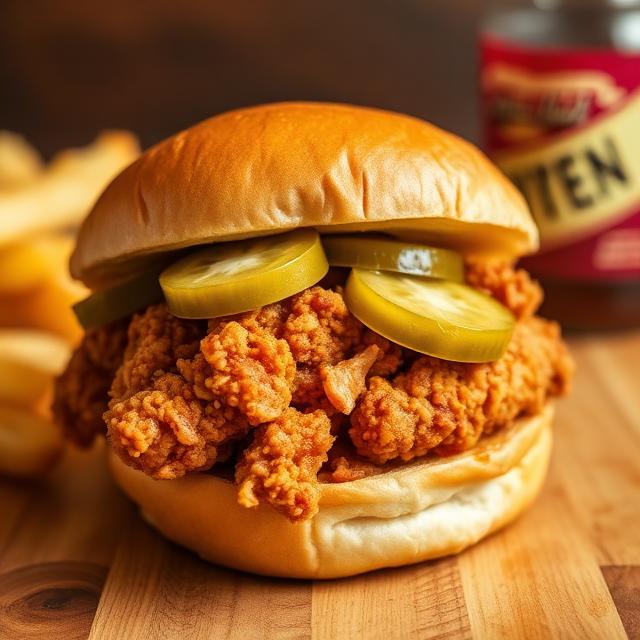 Hot Honey Chicken Sandwich